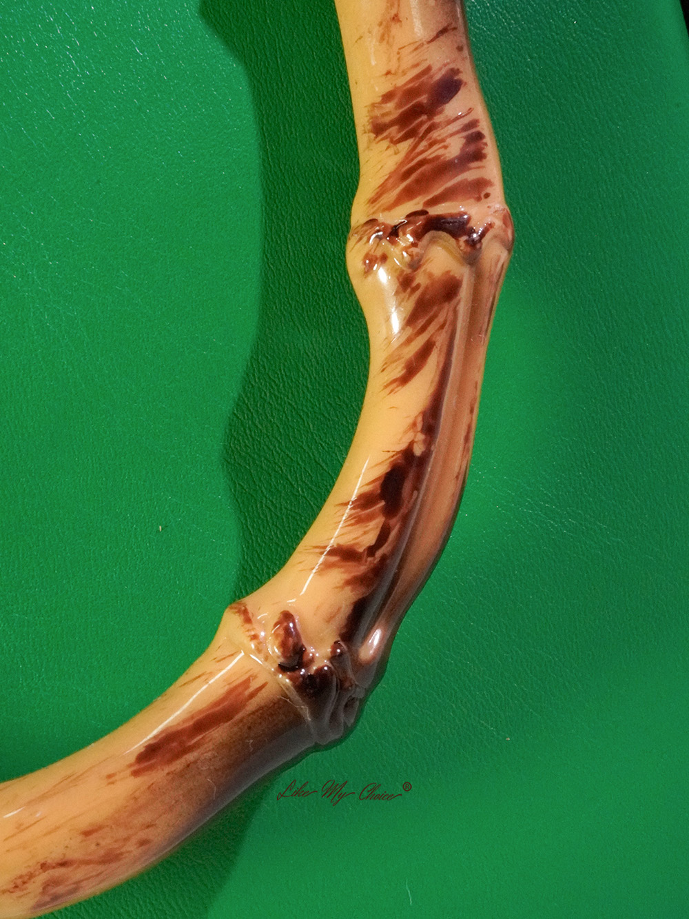 Retro Bamboo Shoulder Crossbody Handbag