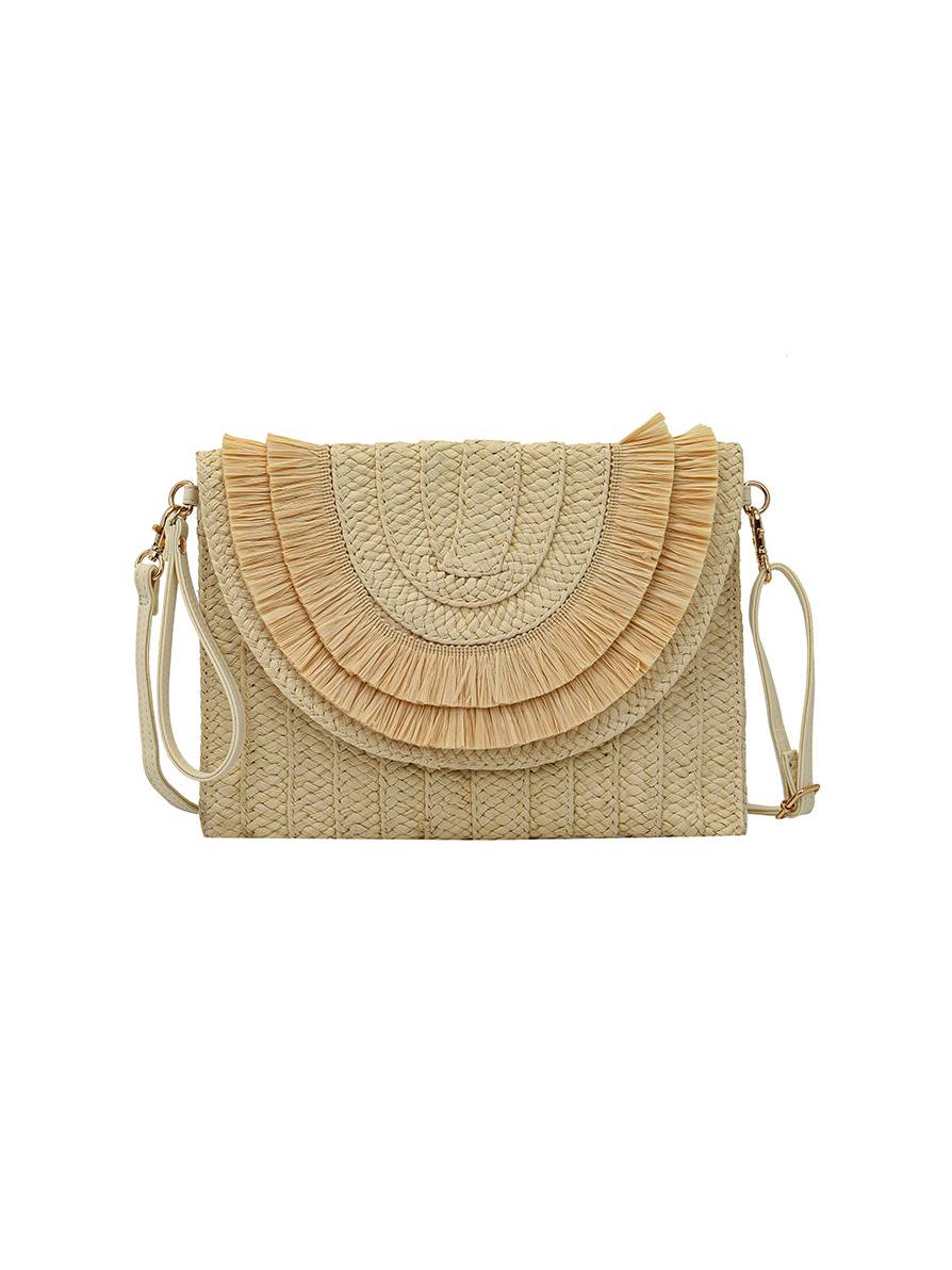 Tassel Straw Bag