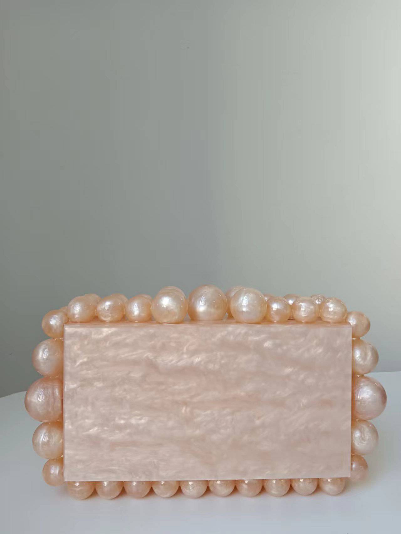 Pearl Square Clutch