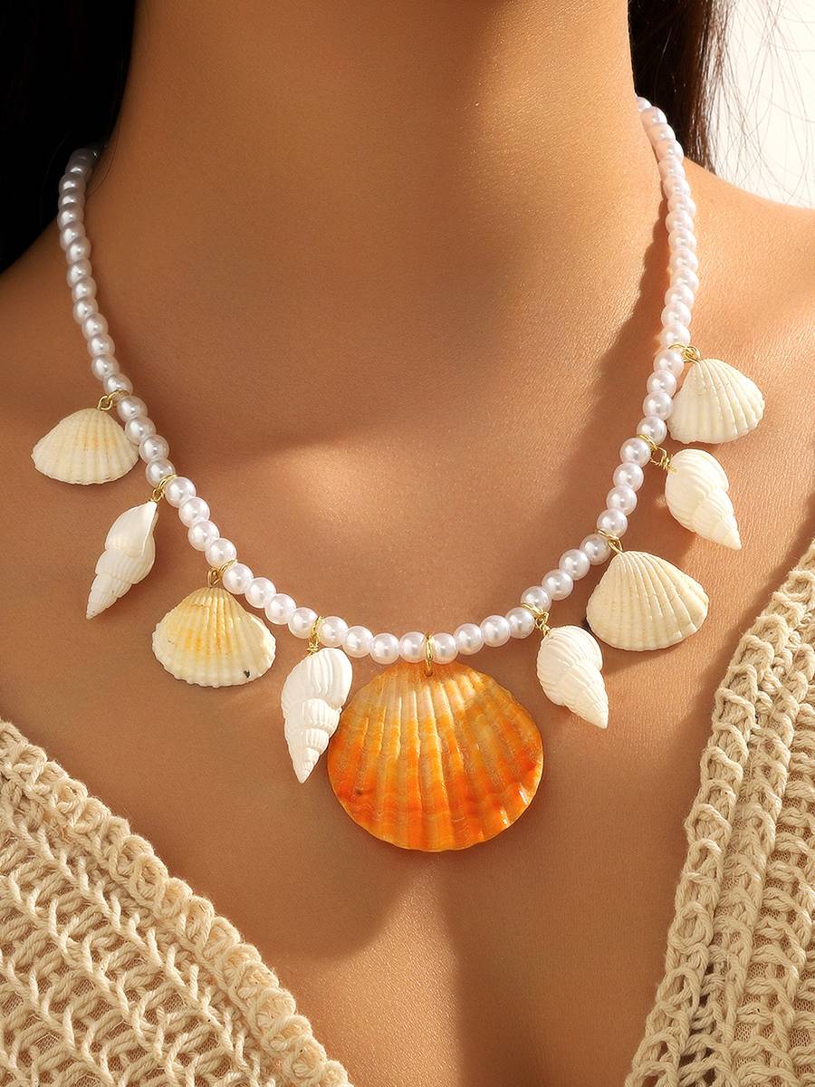 Vacation Style Shell Necklace