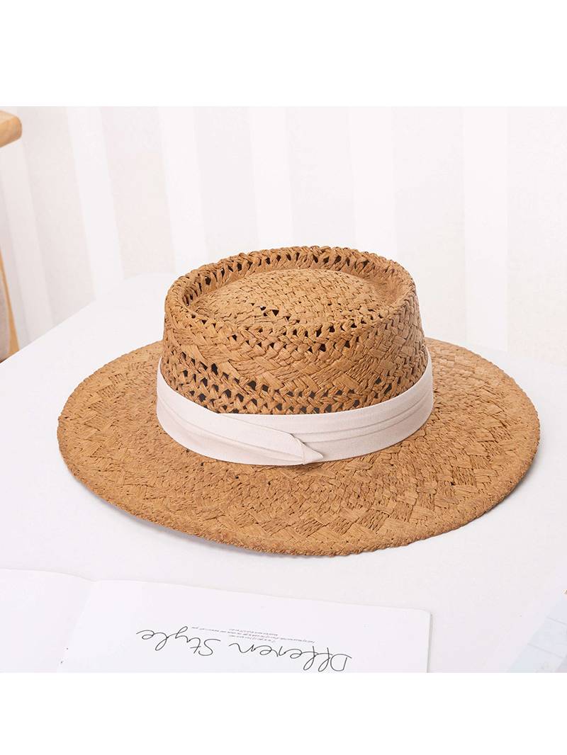 Beach British Style Straw Hat