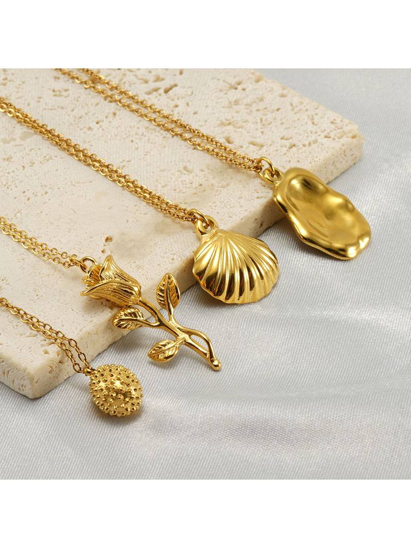 Gold-plated Clavicle Necklace