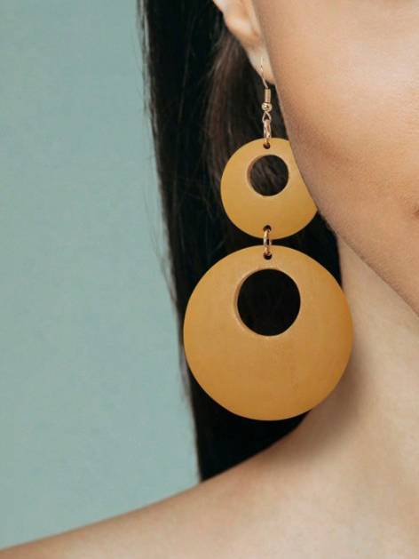 Bohemian Wooden Earrings
