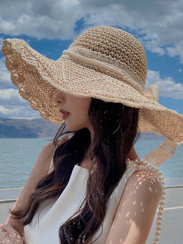Beach Seaside Vacation Straw Hat