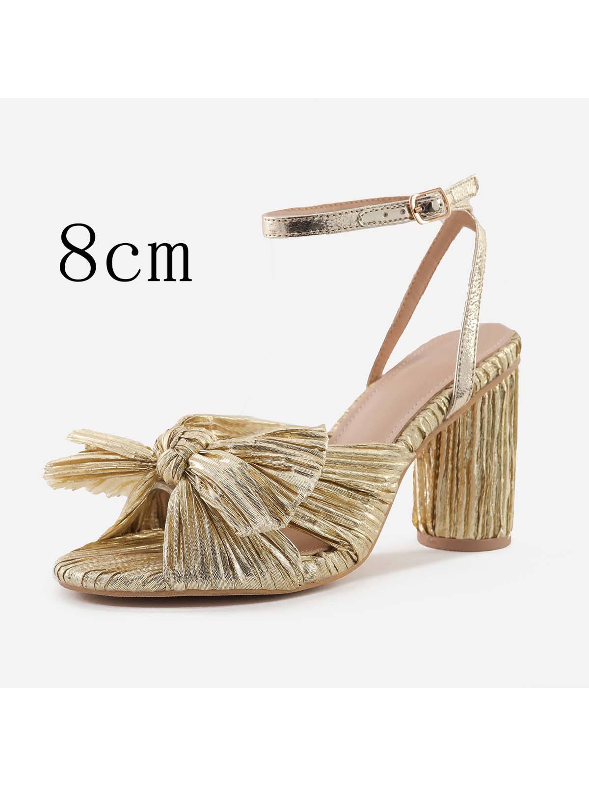 Bow High Heel Sandals