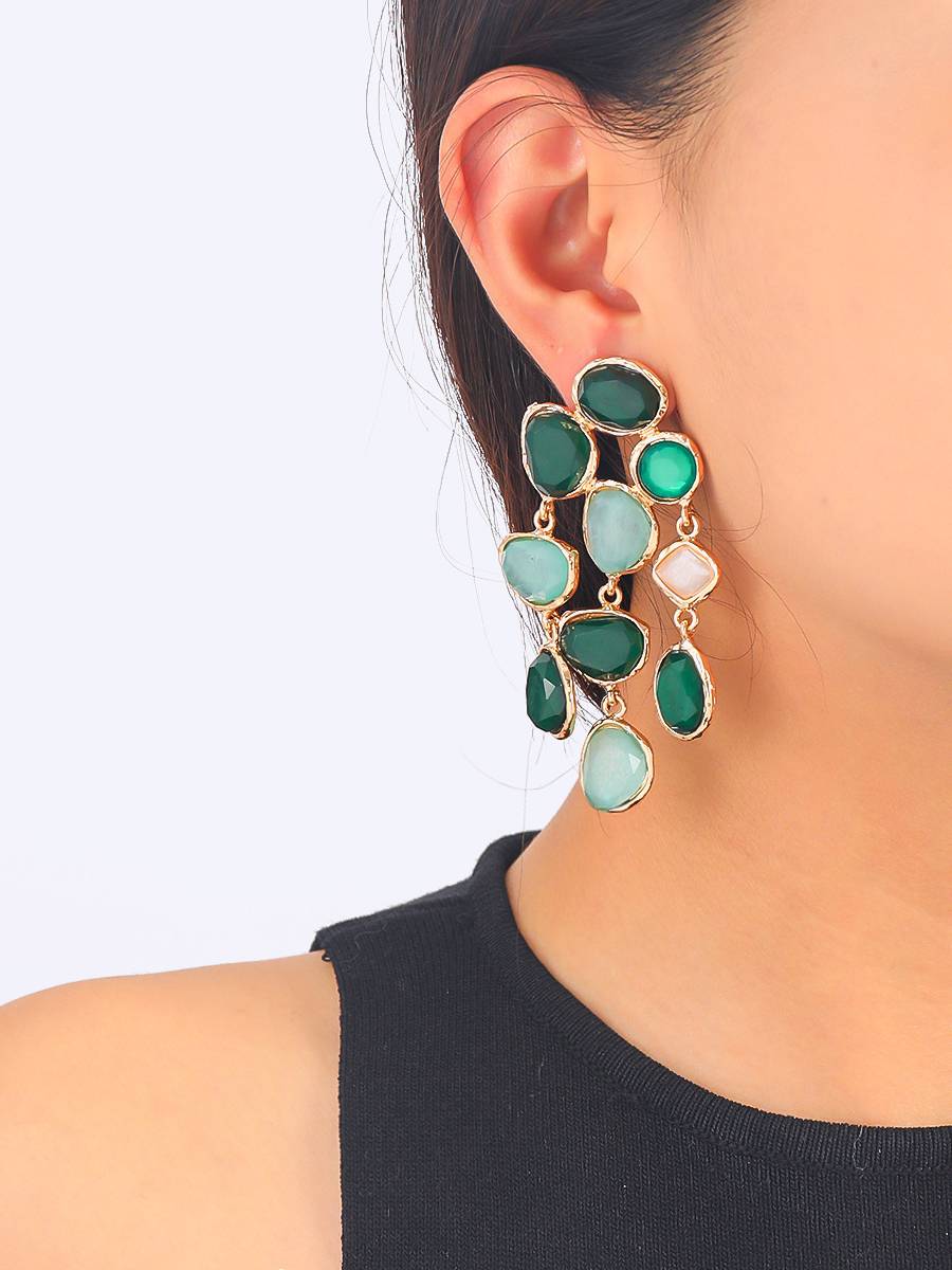Colored Bohemian Earrings