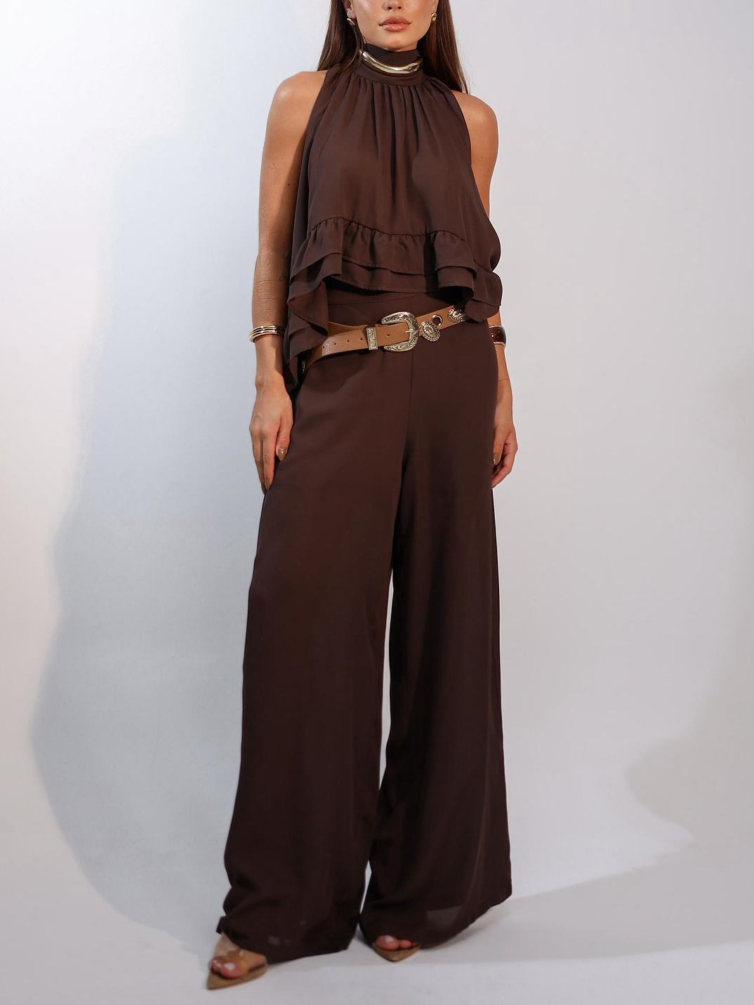Versatile Elastic Loose Wide-leg Pants
