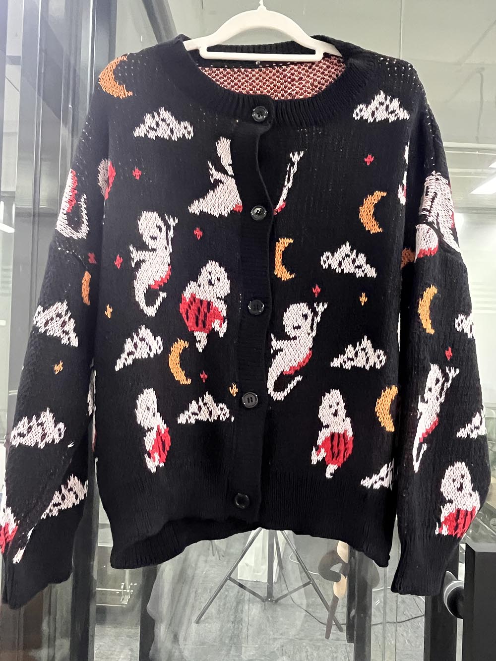 Halloween Cardigan Sweater 