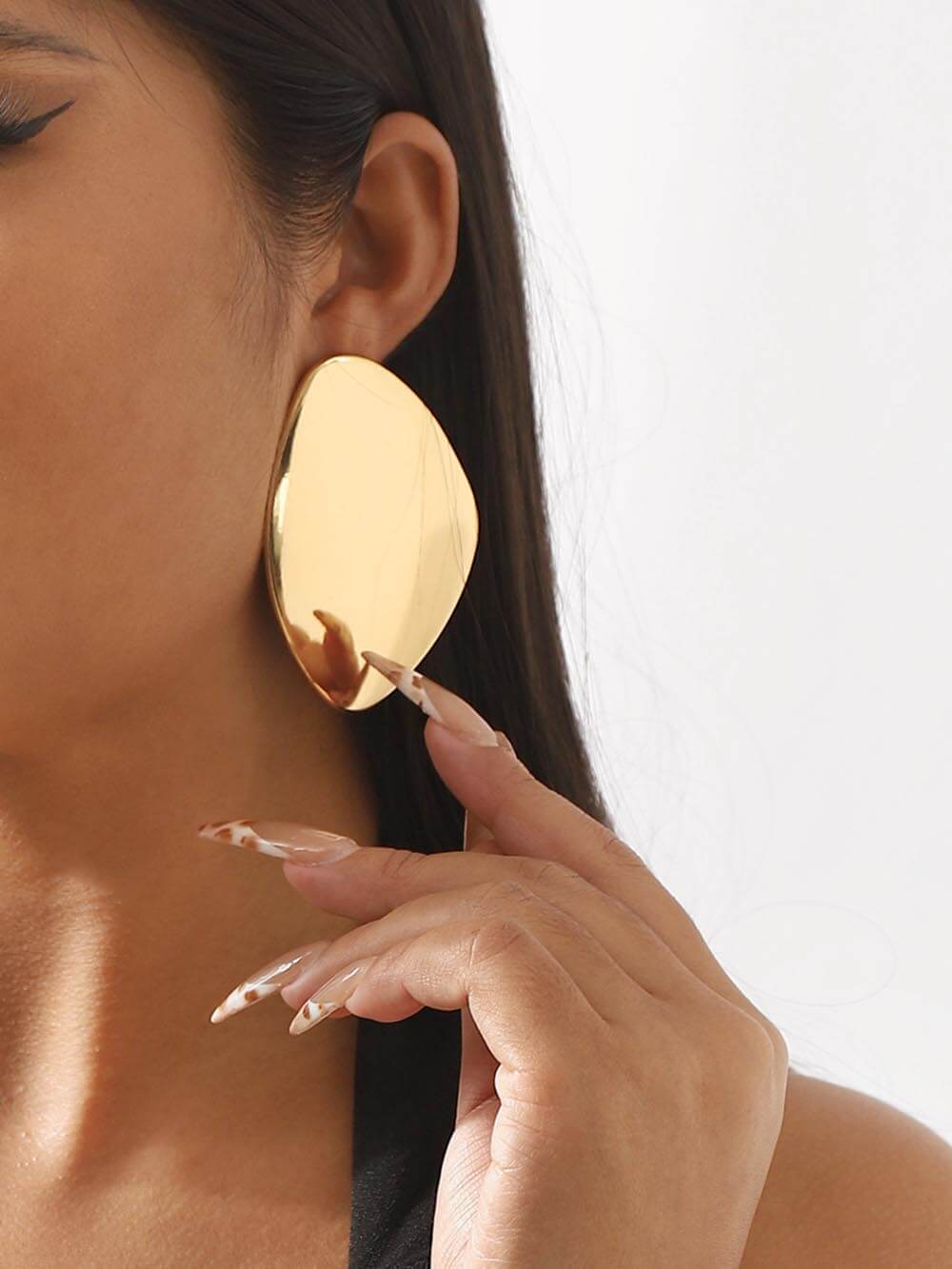 Punk Cold Style Geometric Irregular Earrings