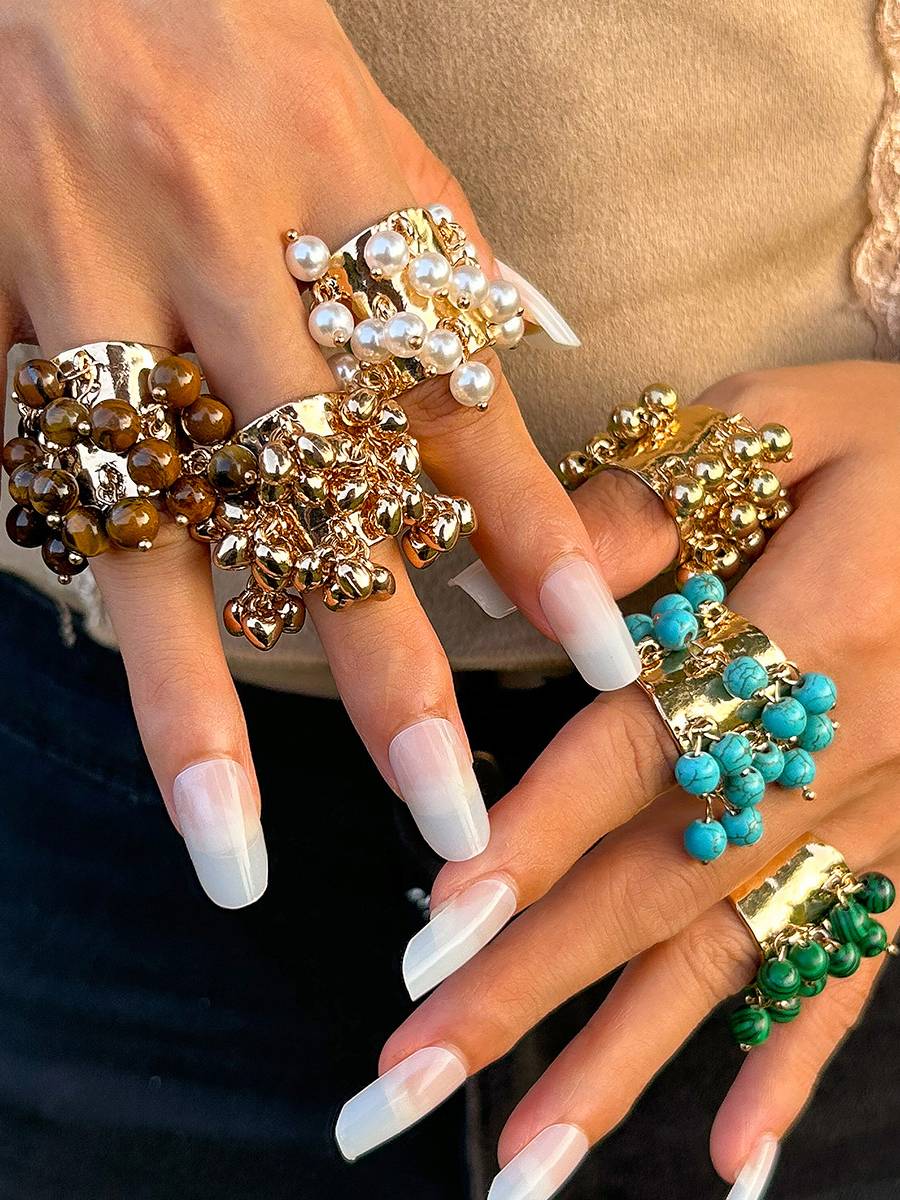 Bohemian Tassel Ring