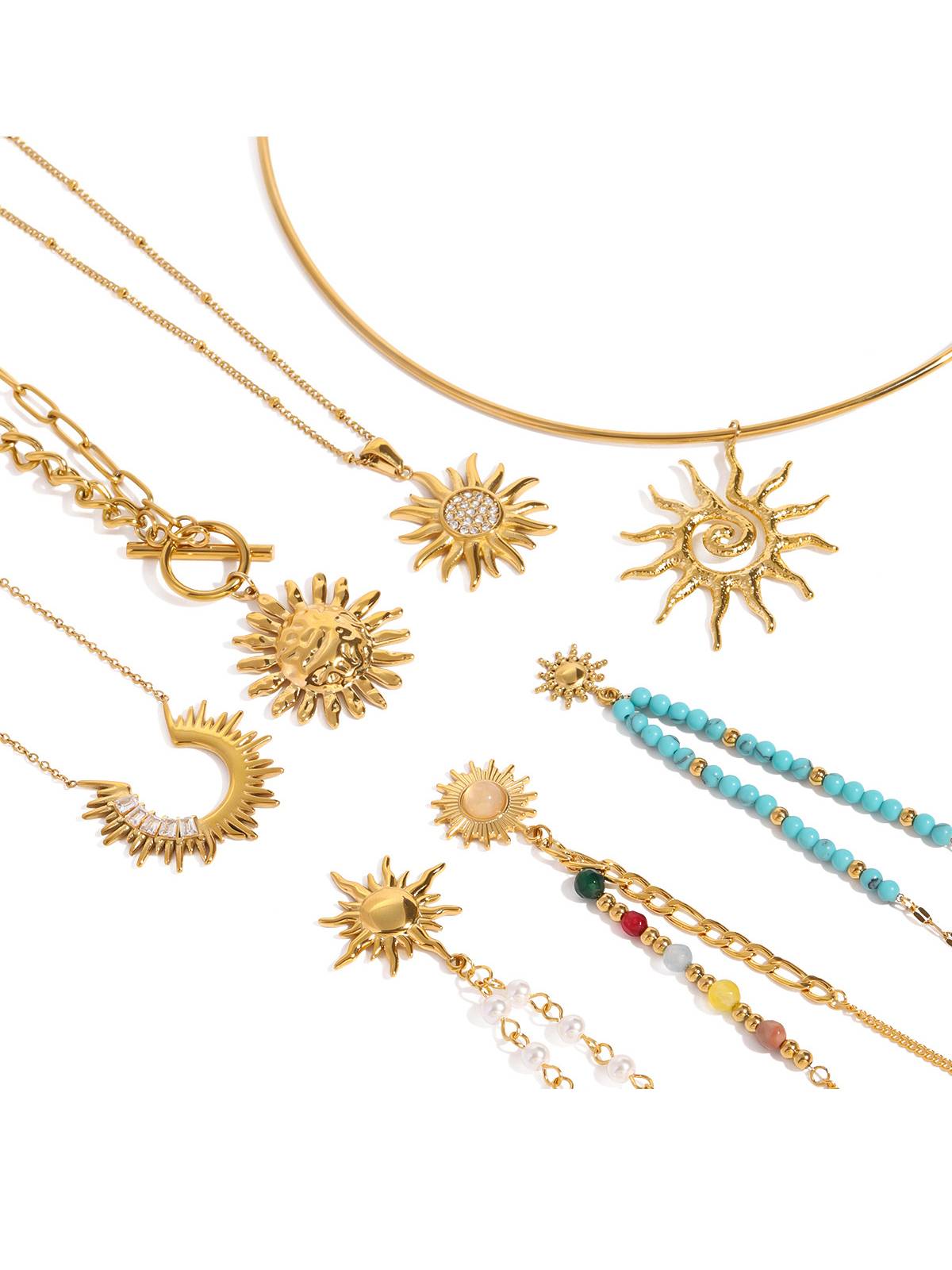 Sun Element Necklace