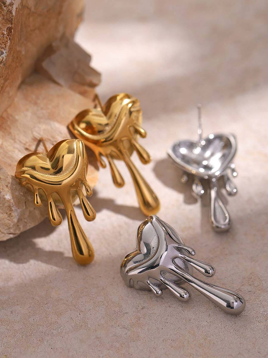 Melting Heart Earrings