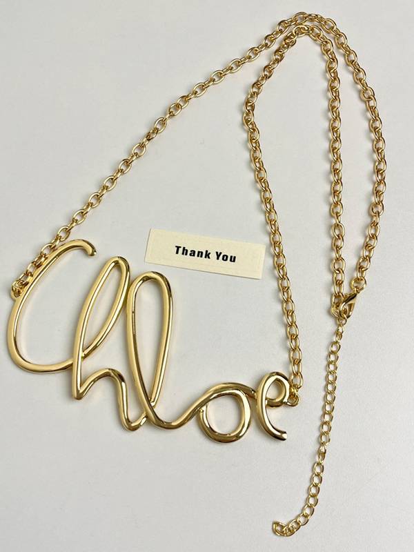 Letter Waist Chain