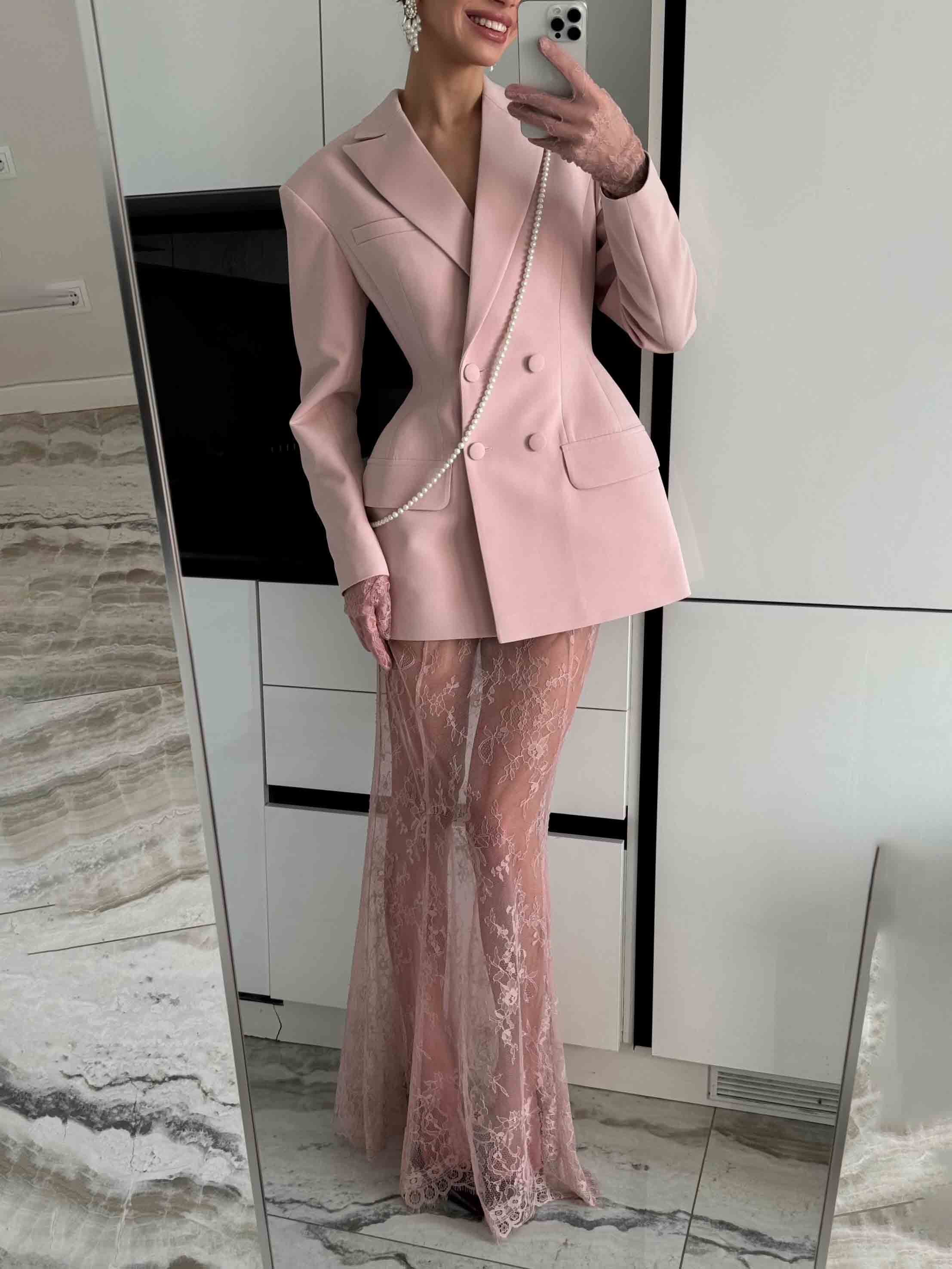 Elegant Solid Color Versatile Suit Jacket