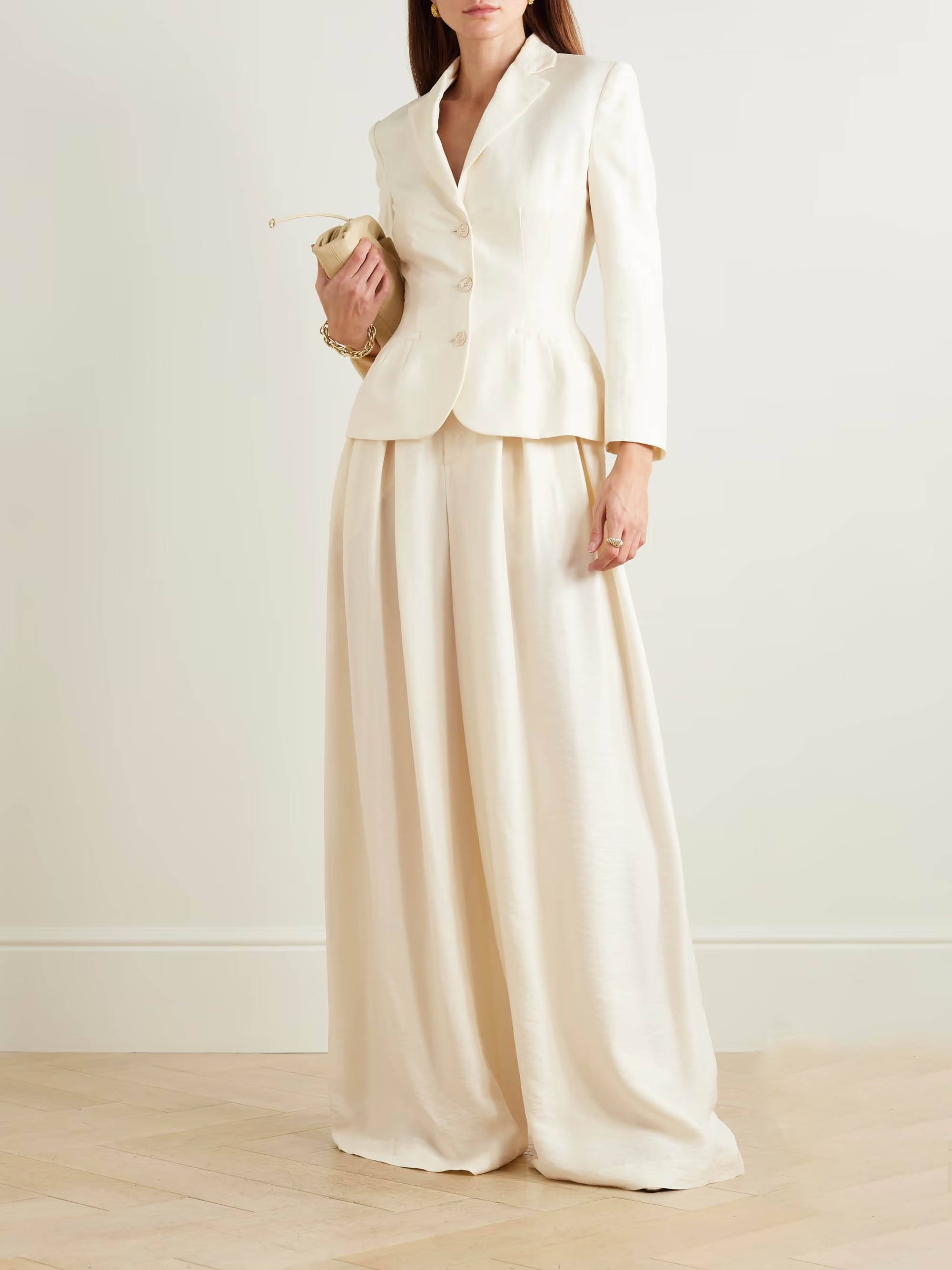 Elegant High-Waisted Wide-Leg Pants