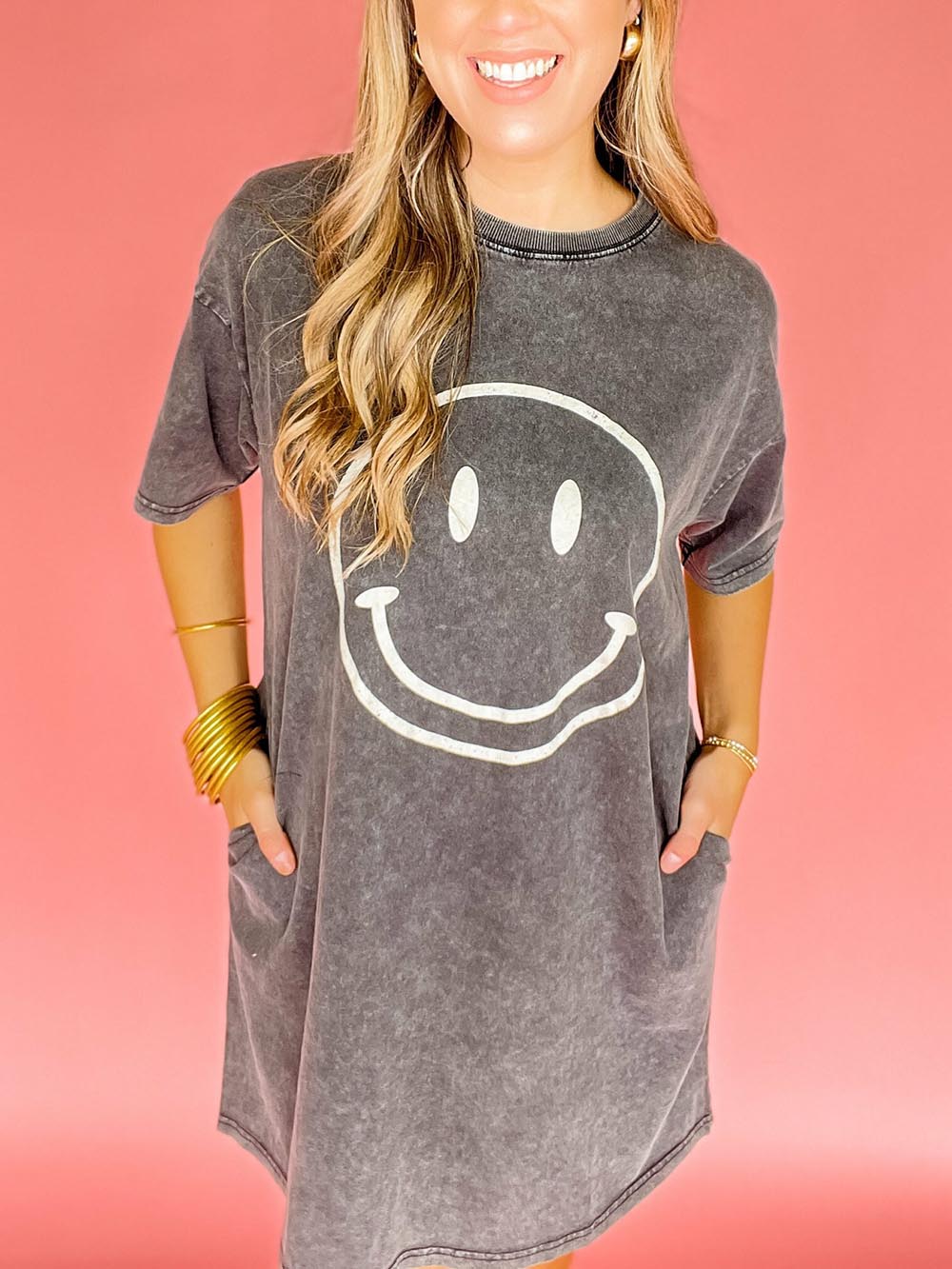 A Reason To Smile T-Shirt Dress