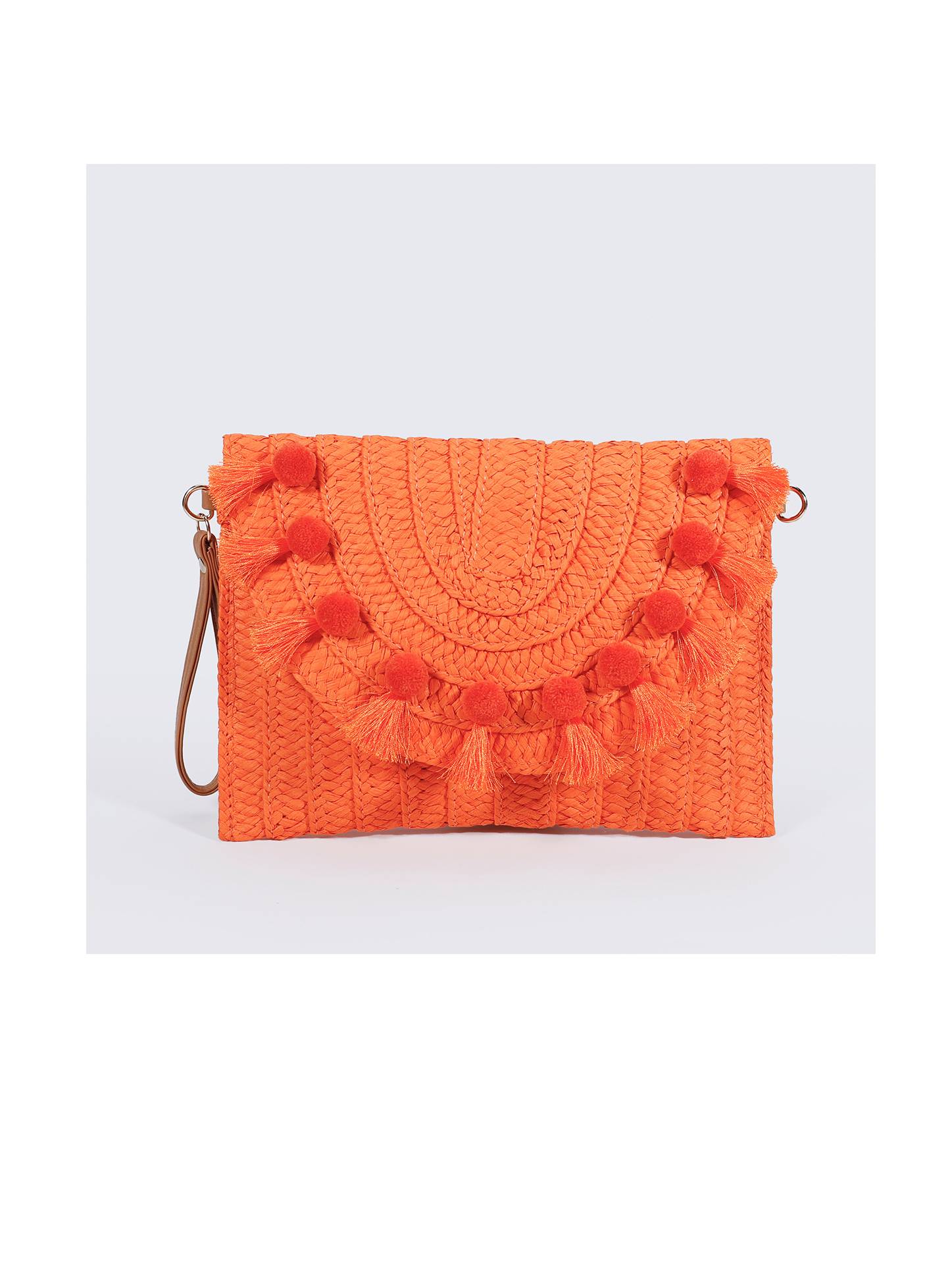 Bohemian Tassel Straw Bag