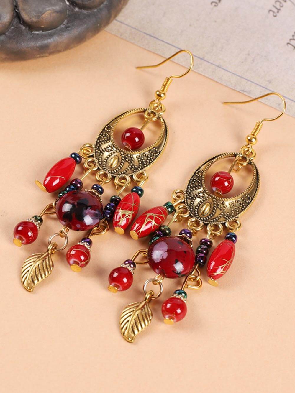 Vintage Ethnic Bohemian Tassel Earrings