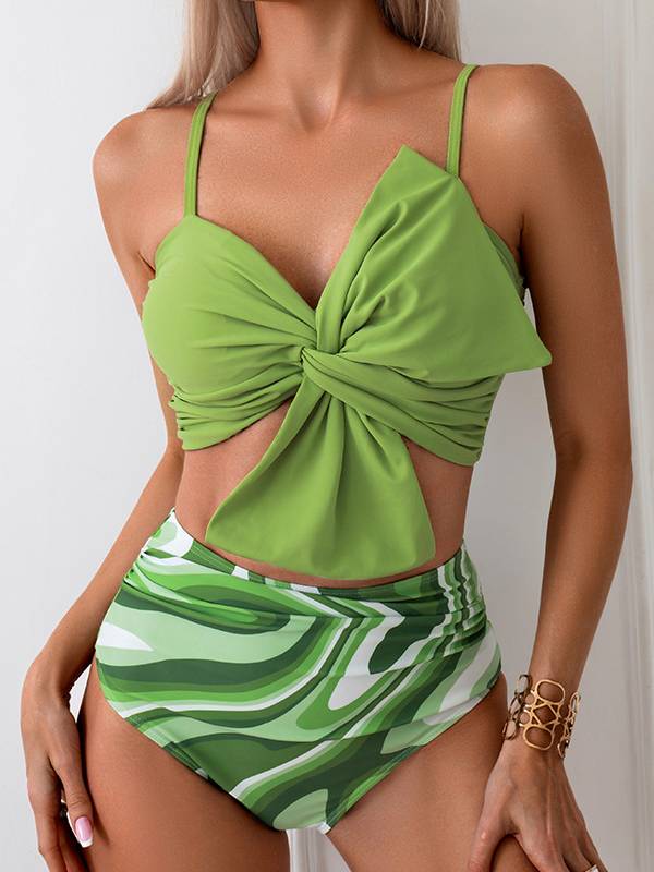 Bow Bikini Two-Piece Set