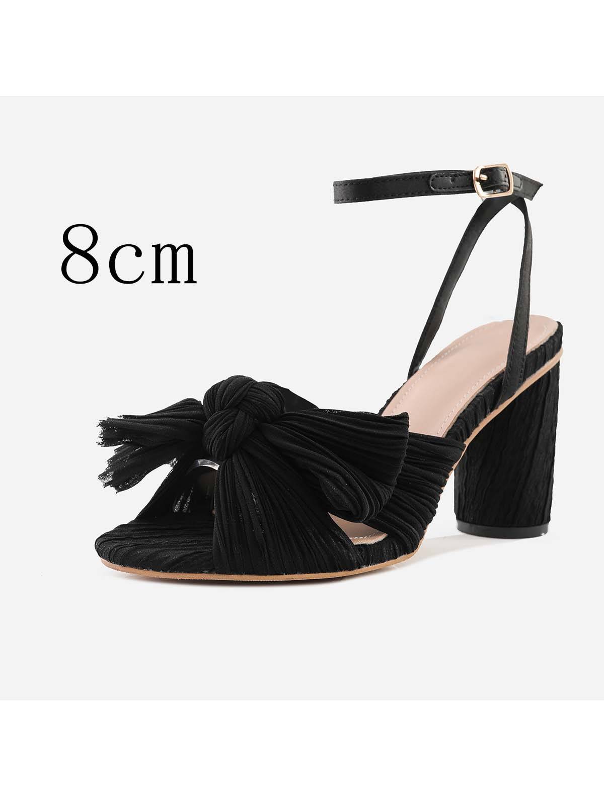 Bow High Heel Sandals