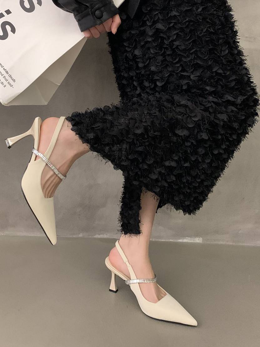 Rhinestone Elegant High-heeled Shoes