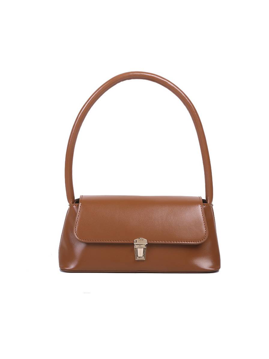 Vintage One-Shoulder Underarm Baguette Bag