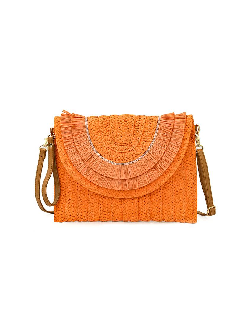 Tassel Straw Bag