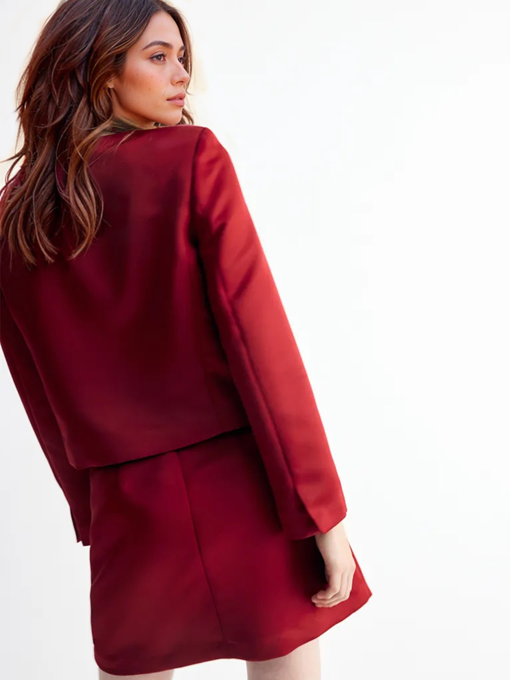 Elegant Bow Detail Mini Skirt