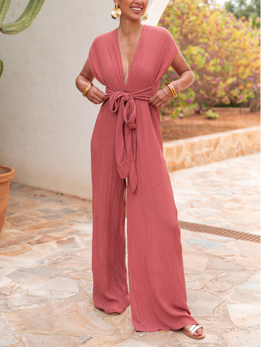 Multi-Way Convertible Wrap Jumpsuit