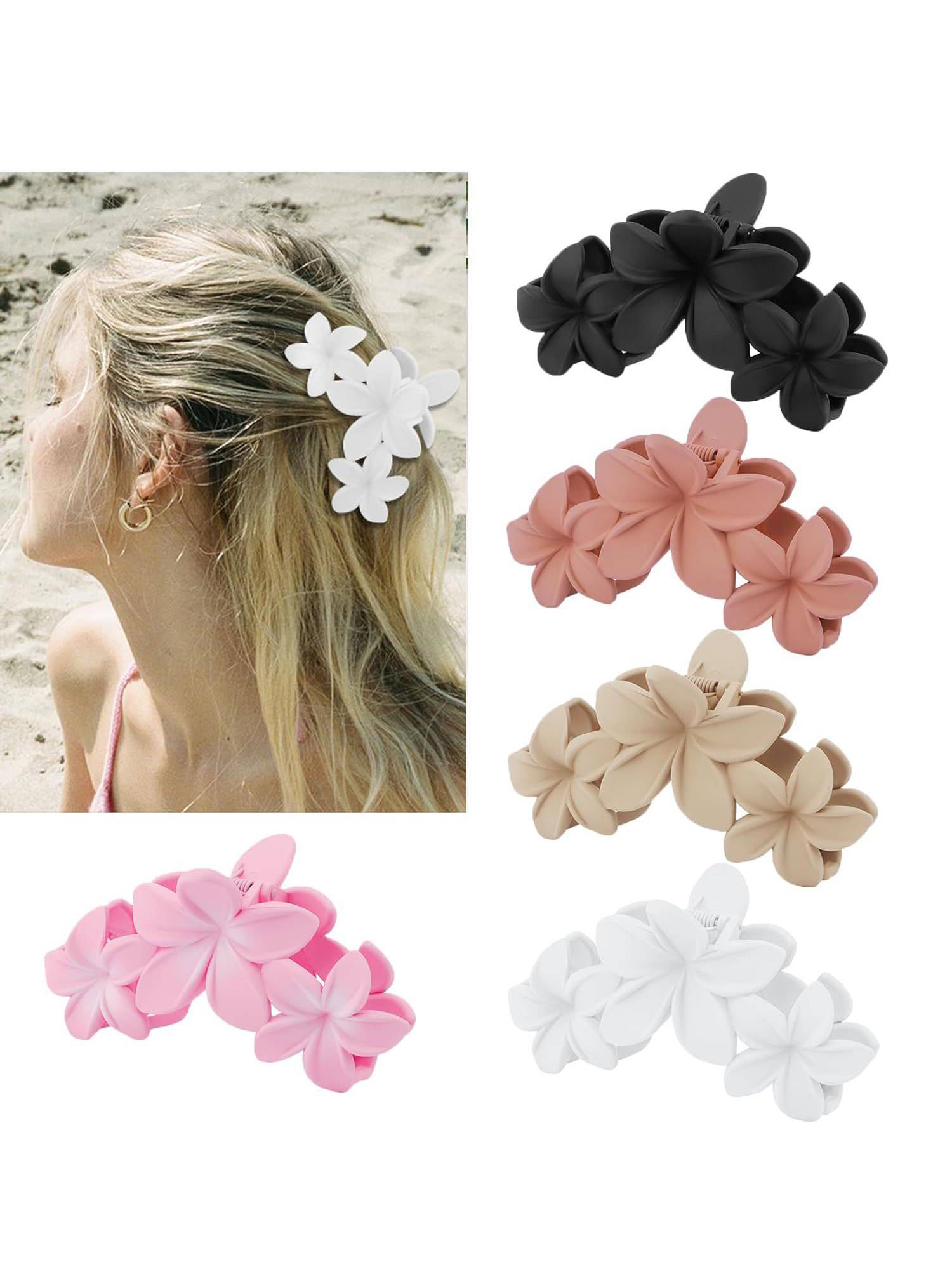 Flower Element Clip Hair Accessories