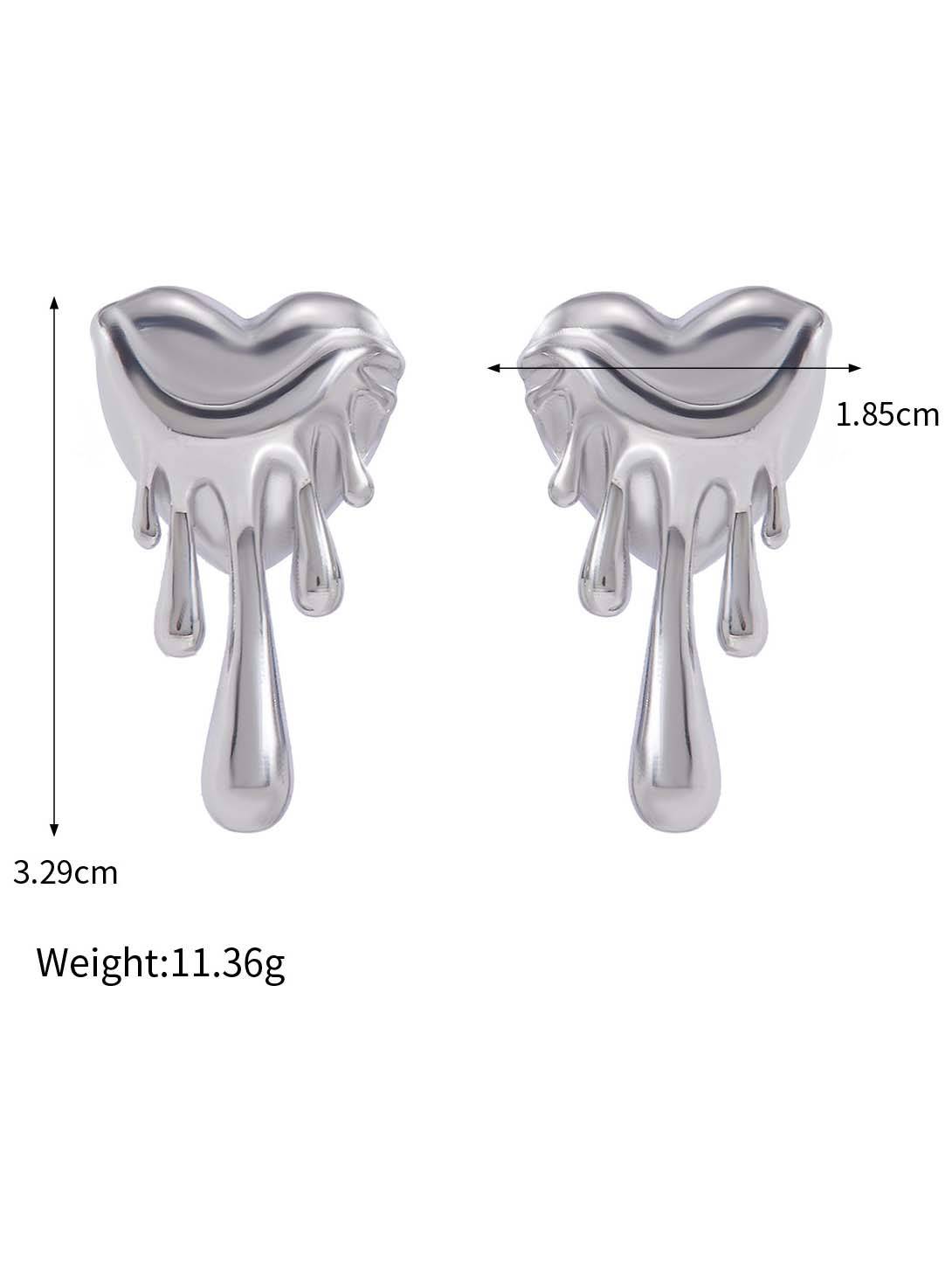 Melting Heart Earrings