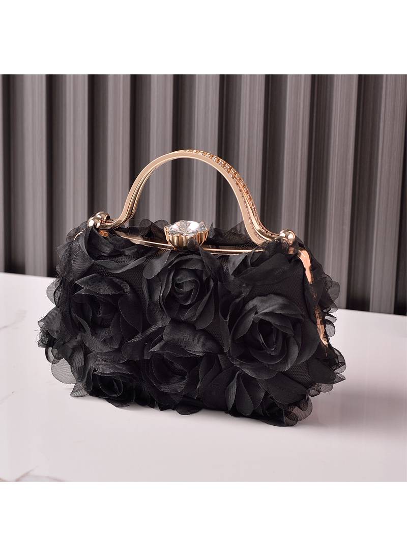 Three-dimensional Flower Handbag