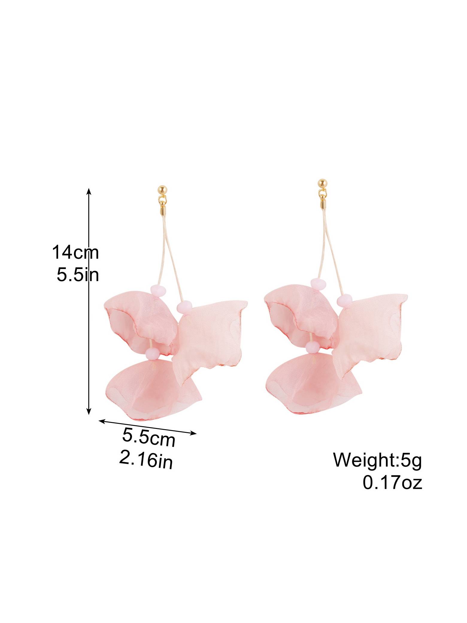 Petal Tassel Earrings