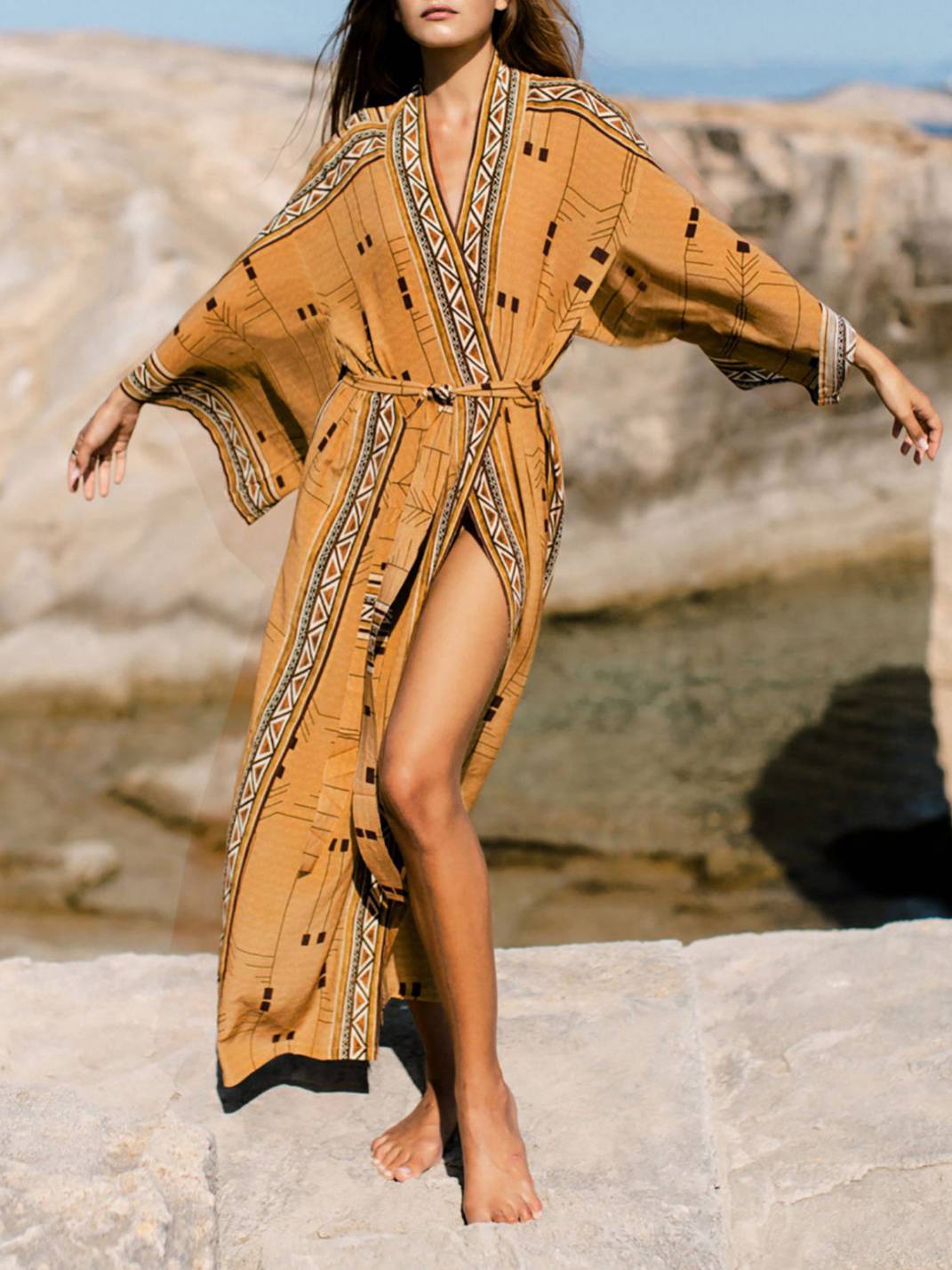 Beach Sun Protection Cardigan Bikini Cover Up