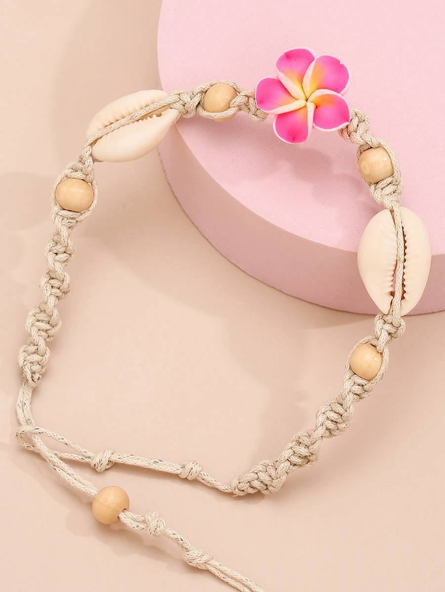 Bohemian Flower Anklet