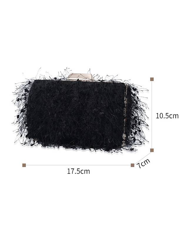 Tassel Clutch Chain Bag