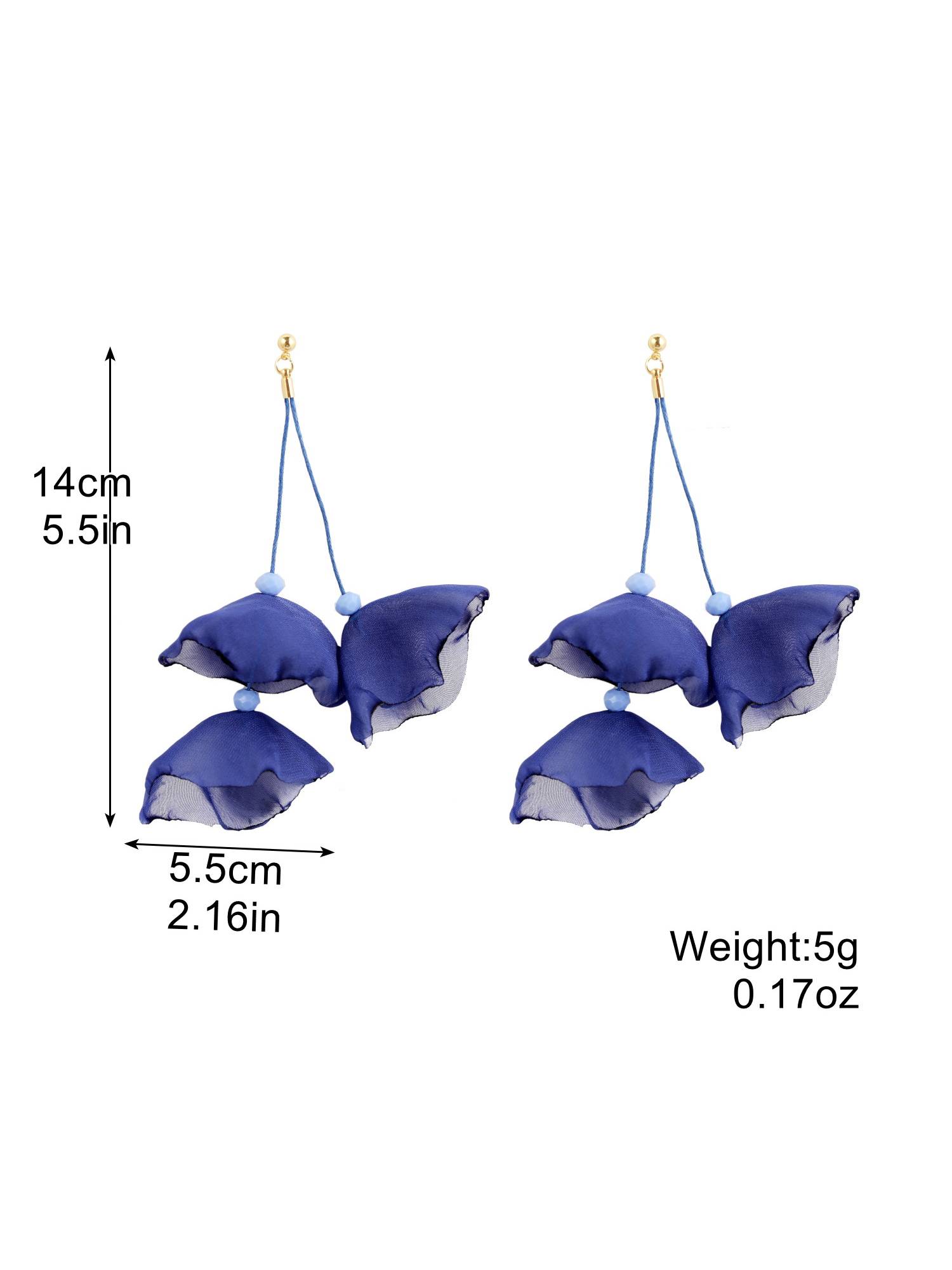 Petal Tassel Earrings