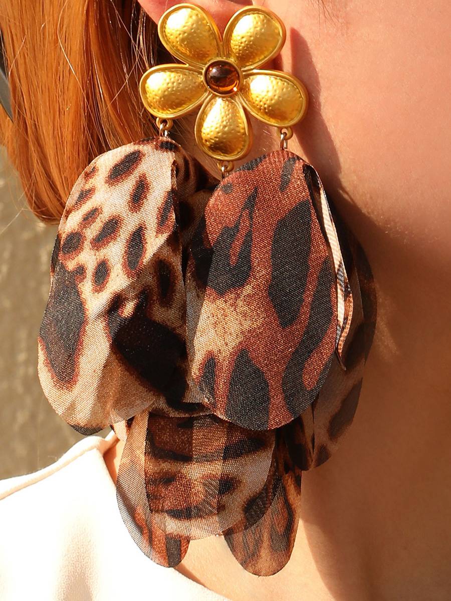 Colorful Petal Earrings