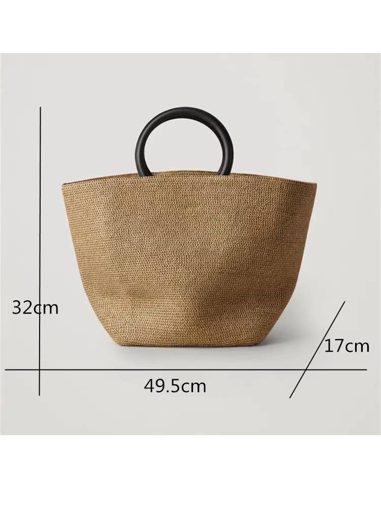 Straw Tote Bag