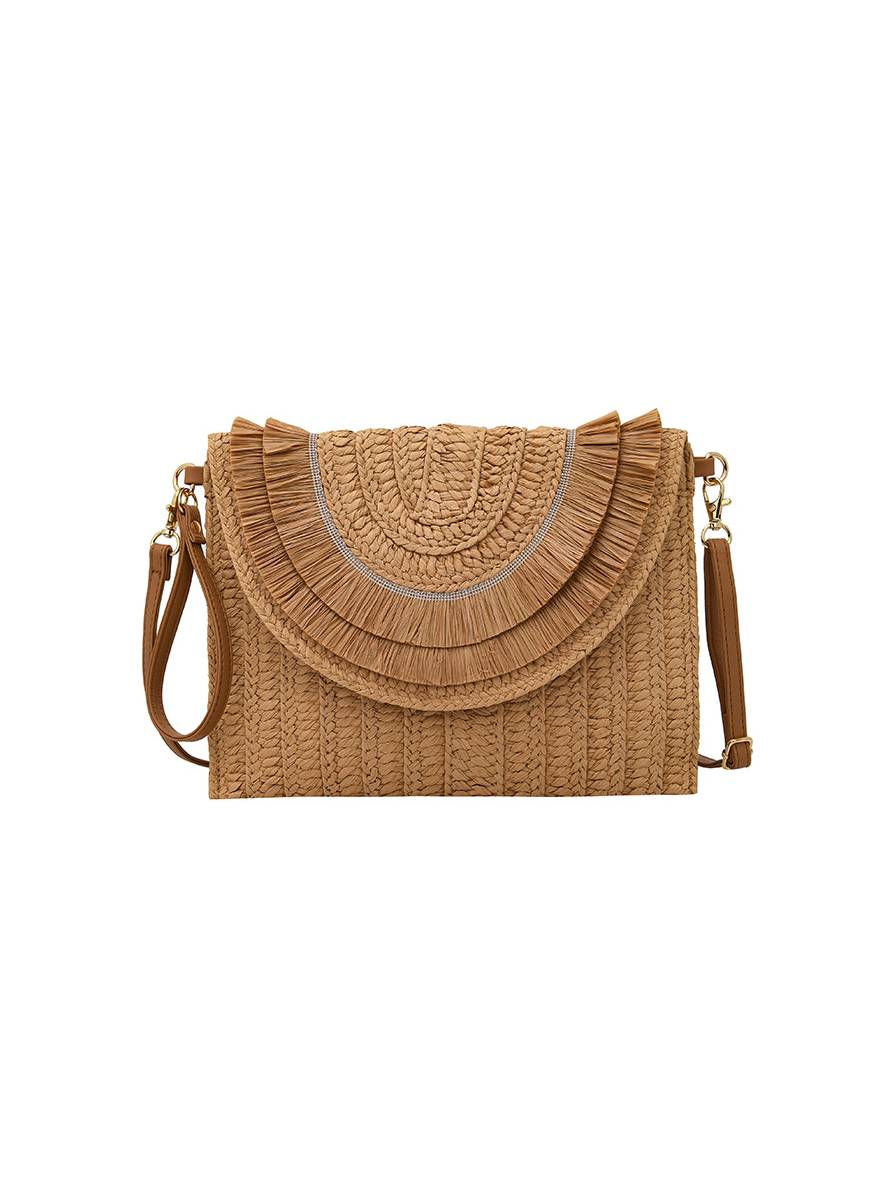 Tassel Straw Bag