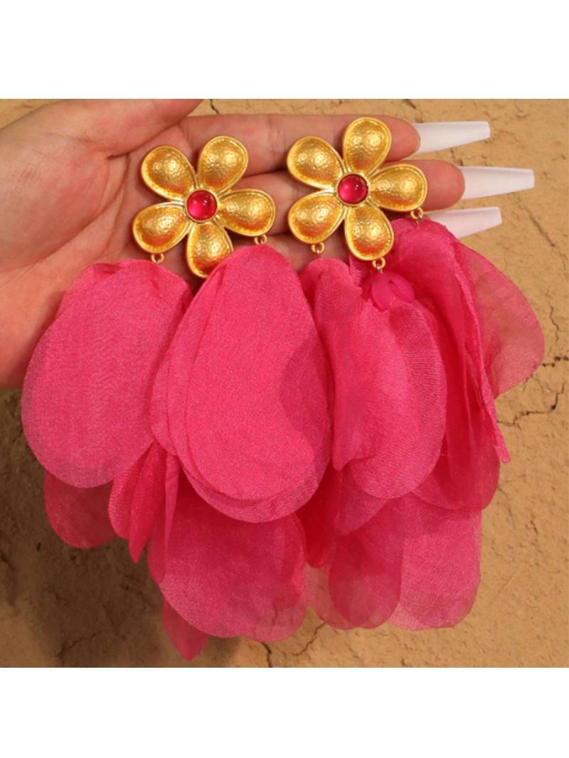 Colorful Petal Earrings