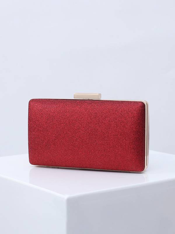 Minimalist Shiny Clutch Chain Bag