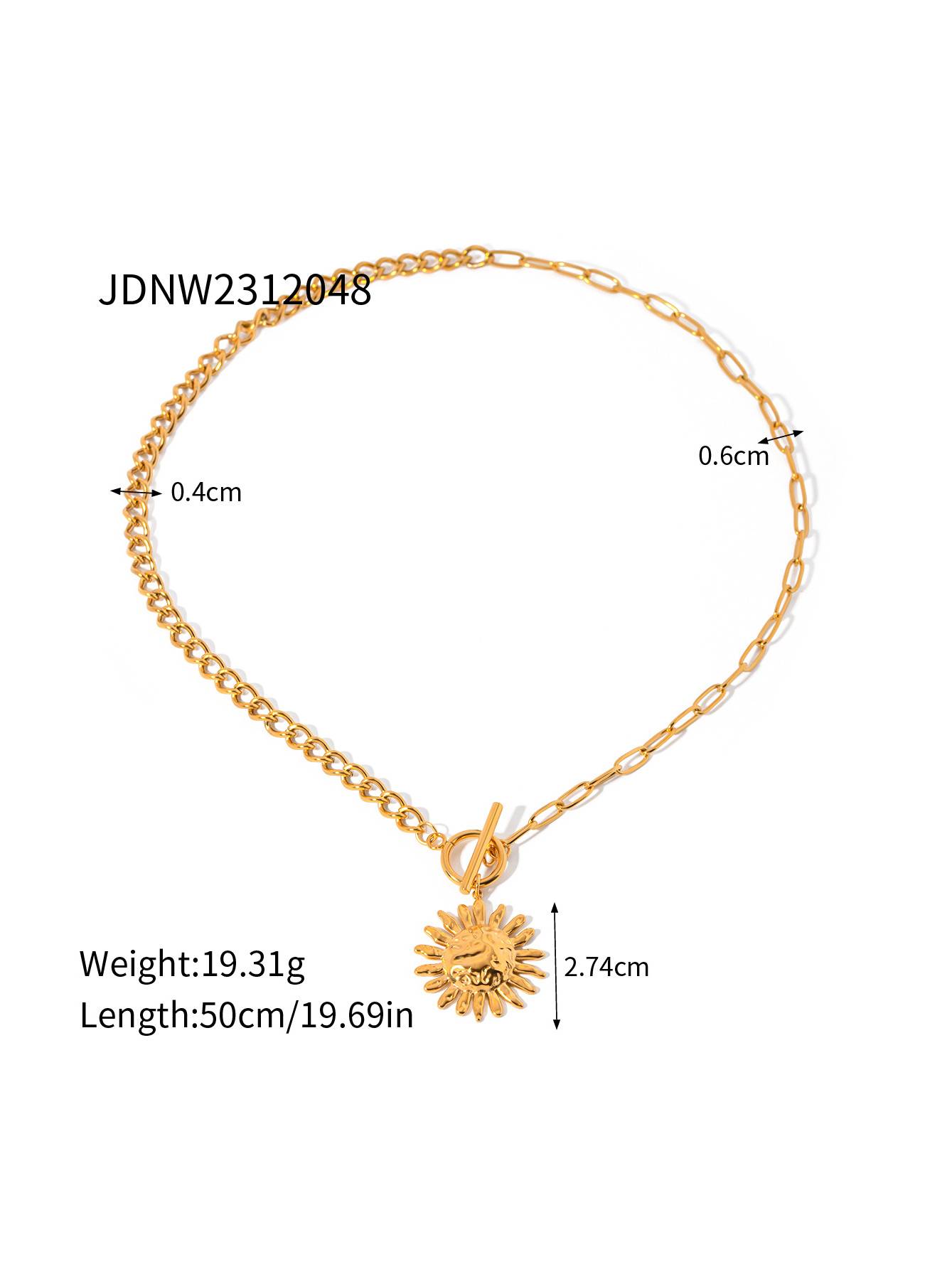 Sun Element Necklace