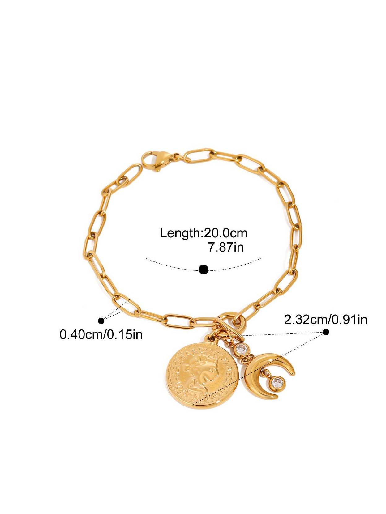 Sun Star Moon Bracelet