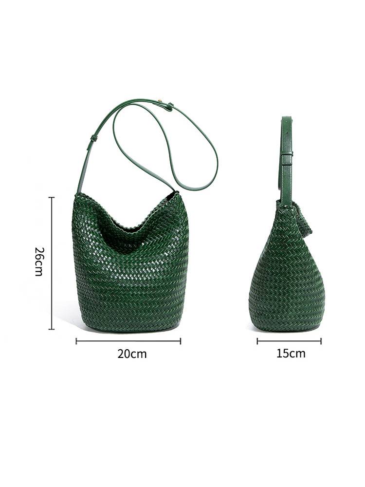 Woven Tote Bag Shoulder Bag Bucket Bag