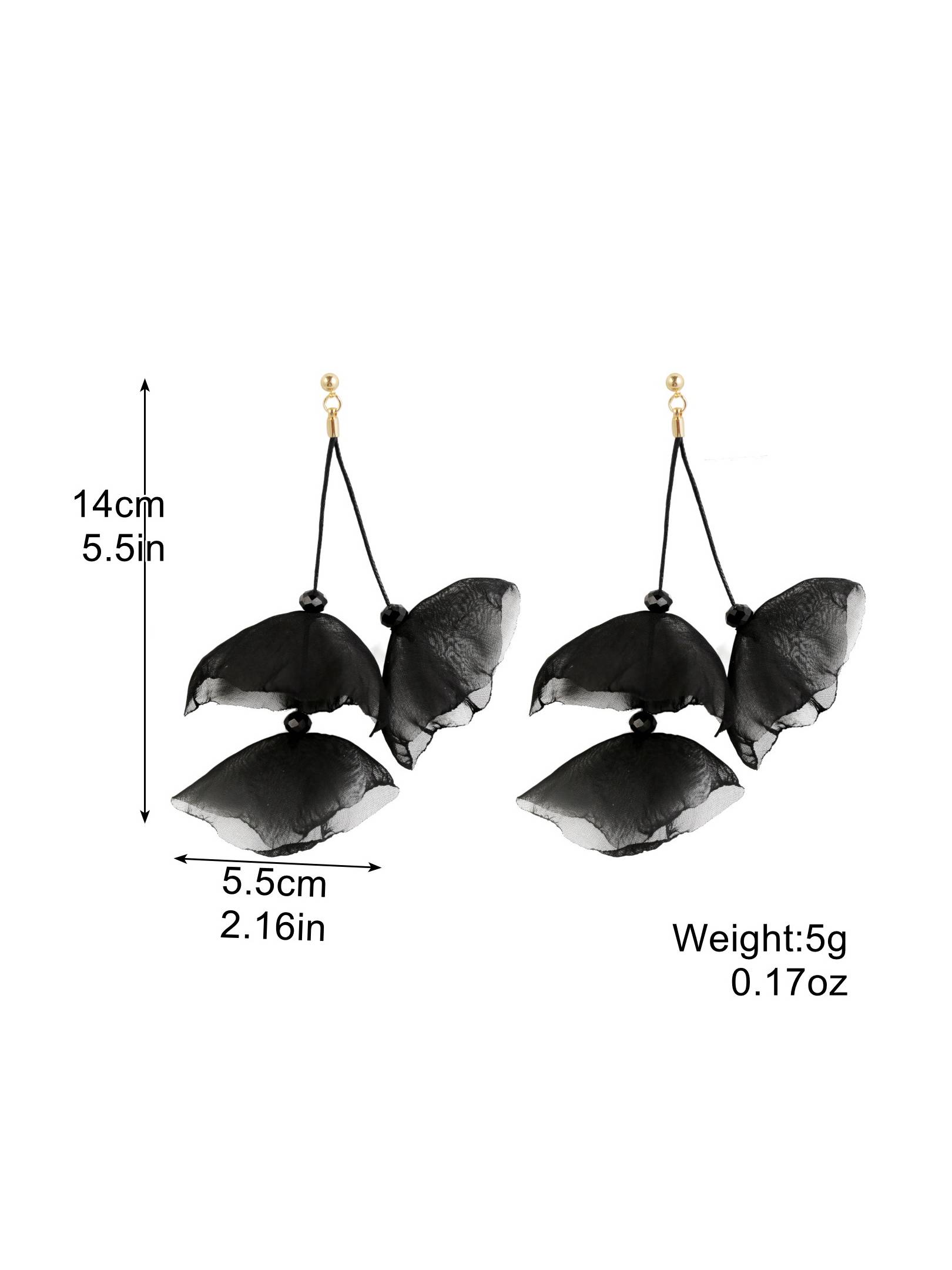 Petal Tassel Earrings