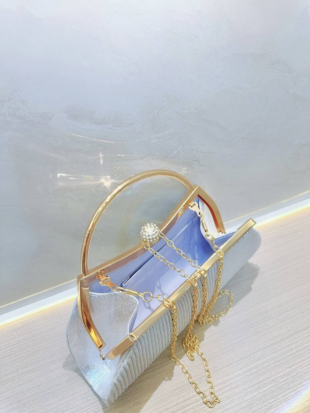 Shiny Handbag Chain Bag