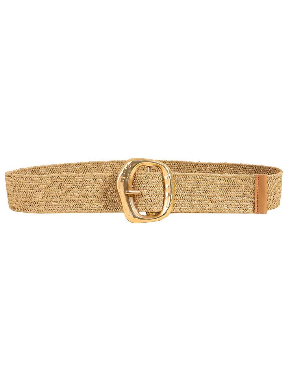 Fashionable Bohemian Straw Elastic Waist Belt