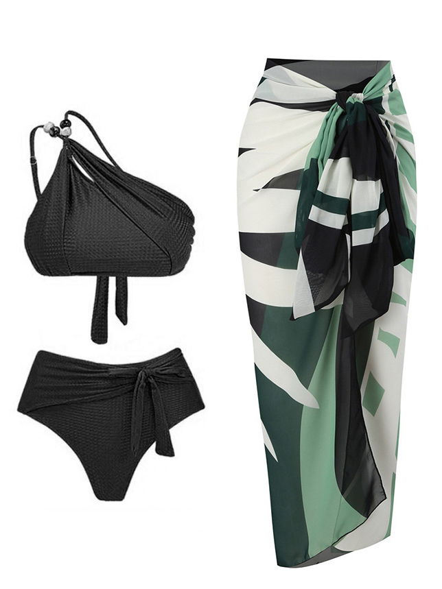 Beaded Bikini Two-piece Set