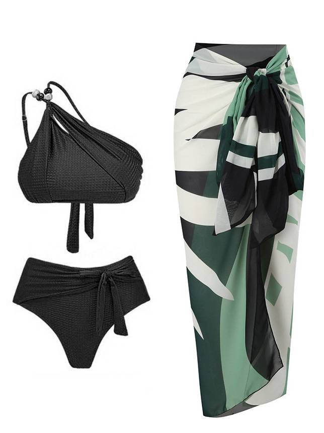 Printed Bikini Skirt